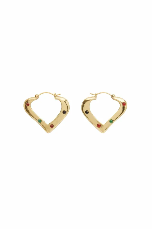 Alemäis Atomic Heart boucles d'oreilles mini créoles