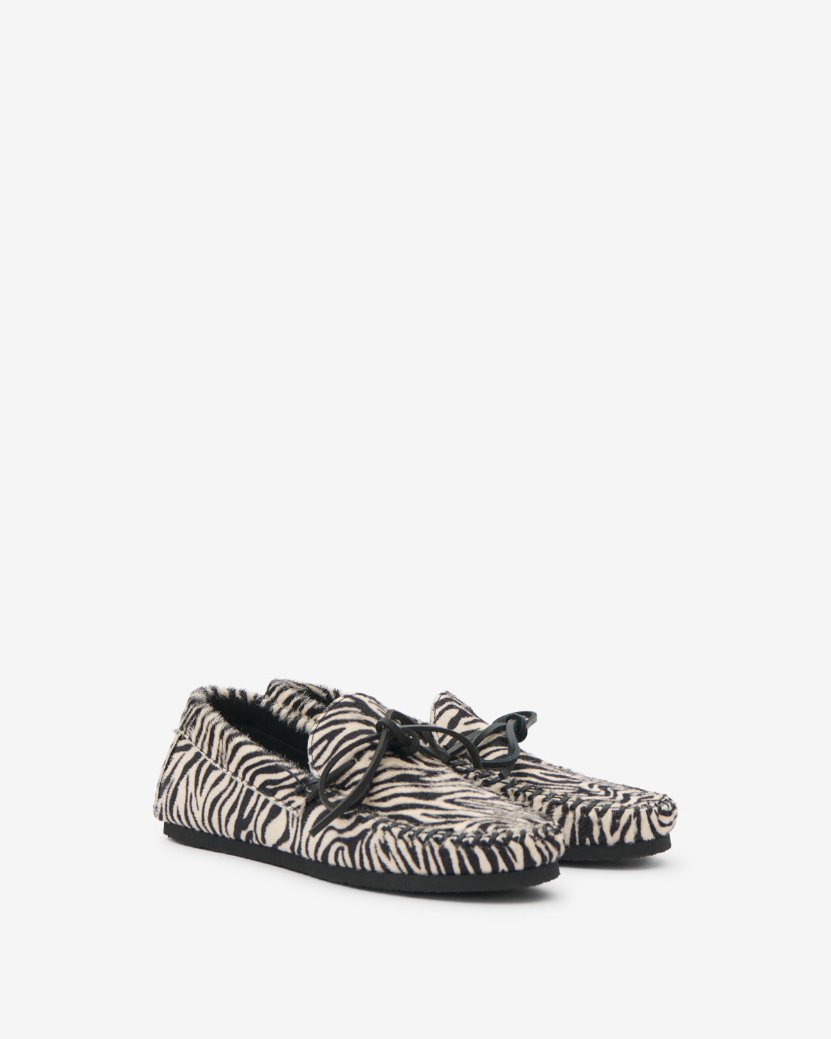 Isabel Marant Fitza mocassins cuir zèbre pointure 35-41