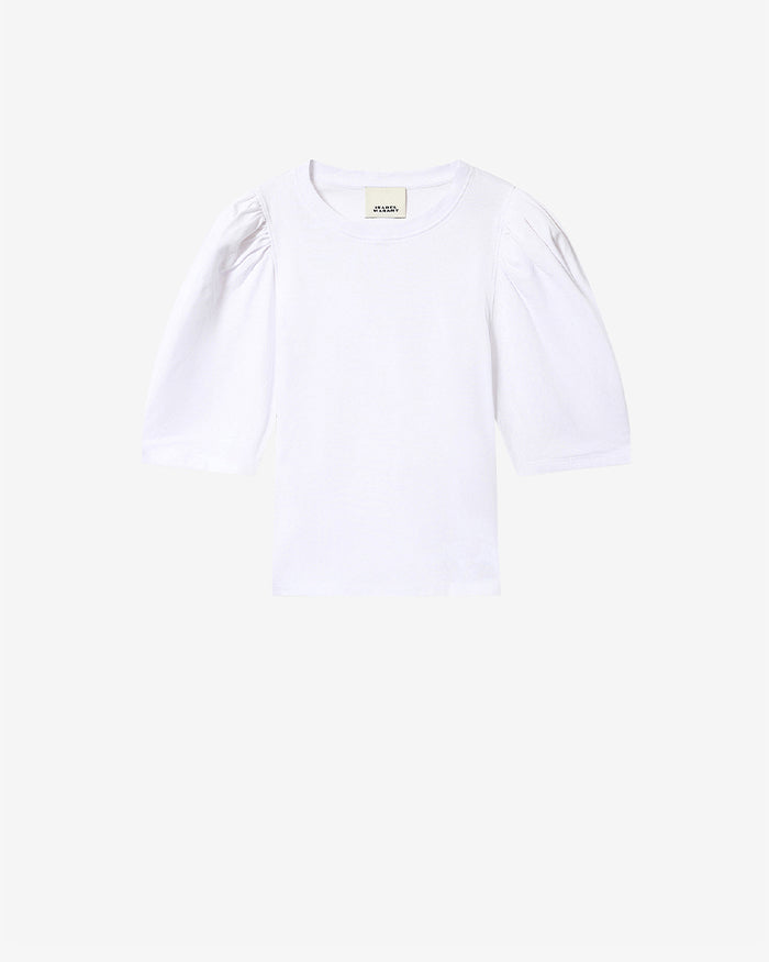 Isabel Marant Maeliss t-shirt blanc coton bio