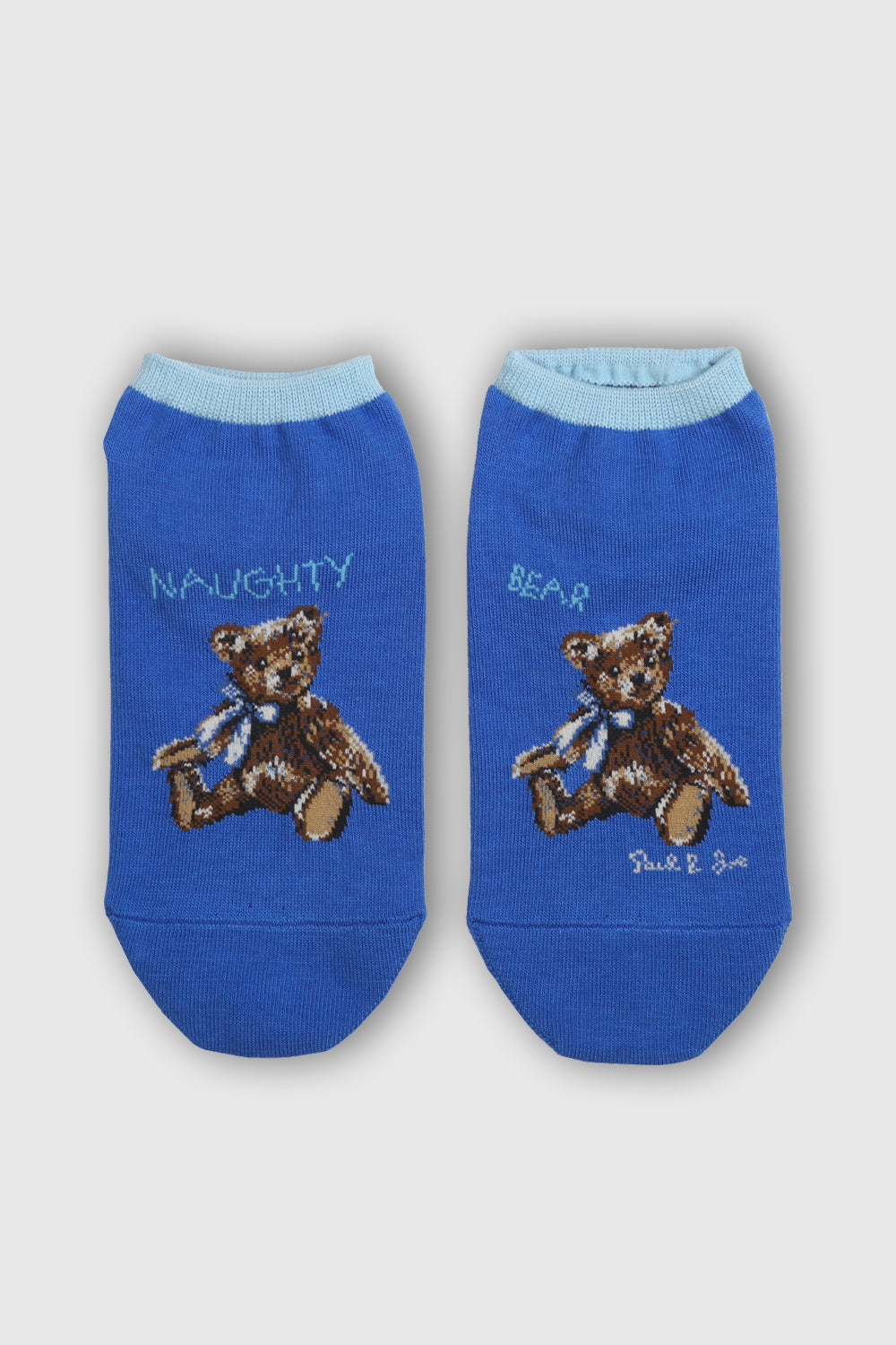 Paul & Joe Naughty Bear chaussettes lilas 36-39 coton