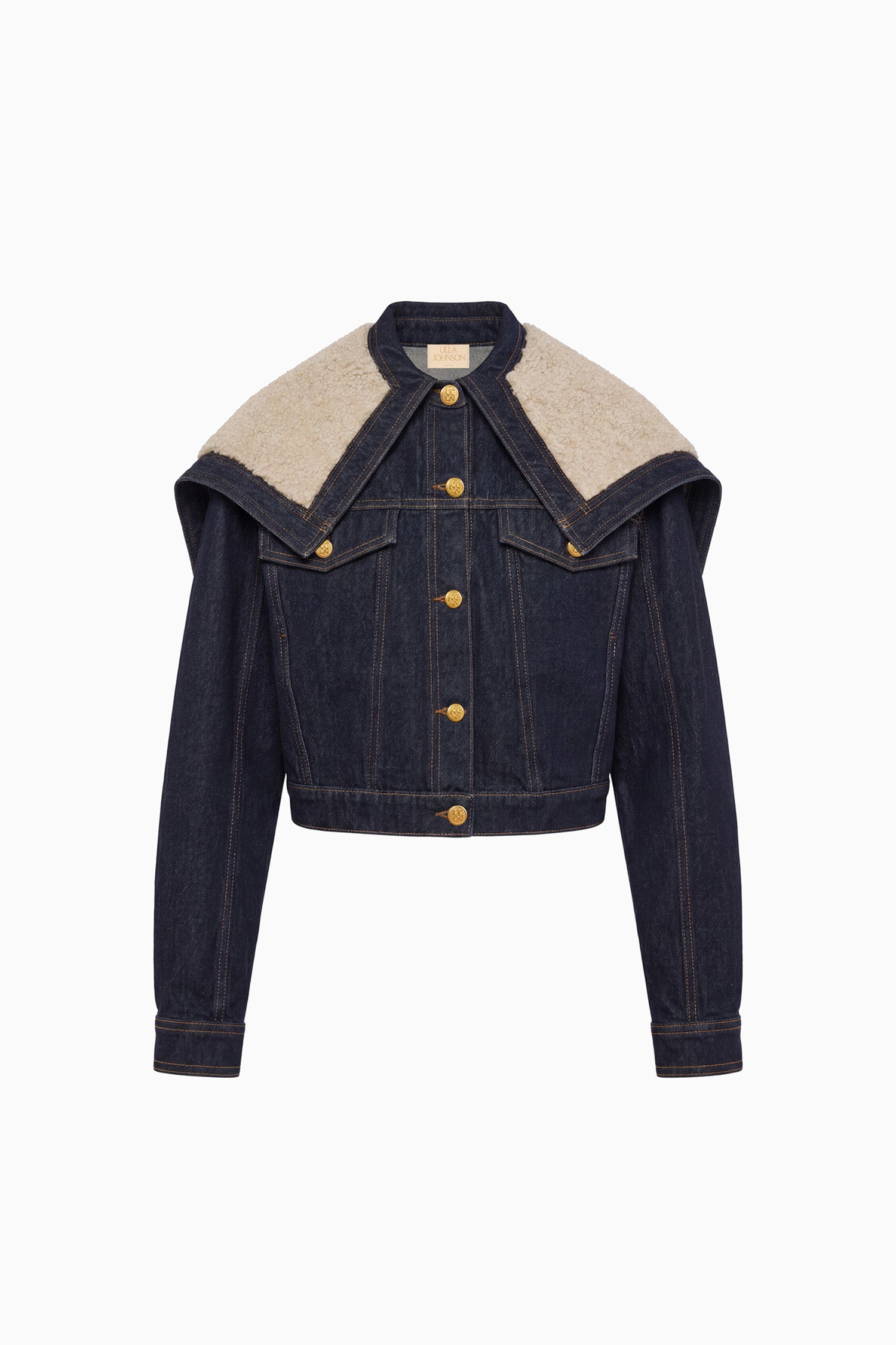 Ulla Johnson Sybil UJ9905057 veste jean denim Tigris coton