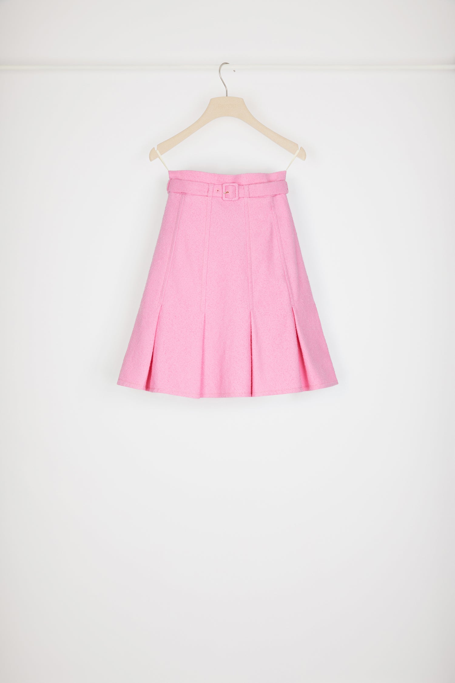 Patou SK037 jupe tweed rose begonia taille 38