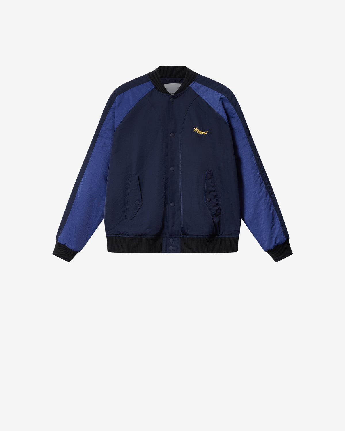 Isabel Marant Westley VE0766HA teddy bleu marine brodé