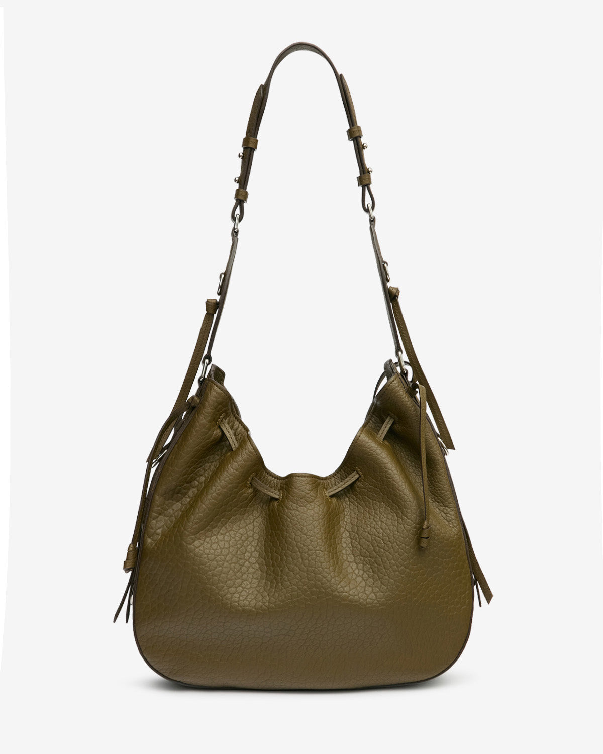 Isabel Marant Bolton PP0407FA sac hobo kaki