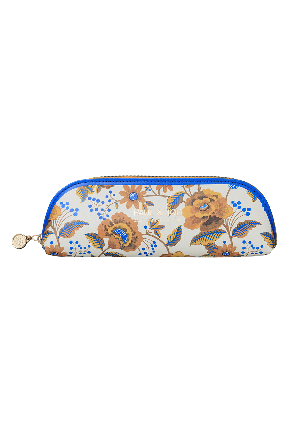 Paul & Joe petite trousse jaune fleurs imitation cuir