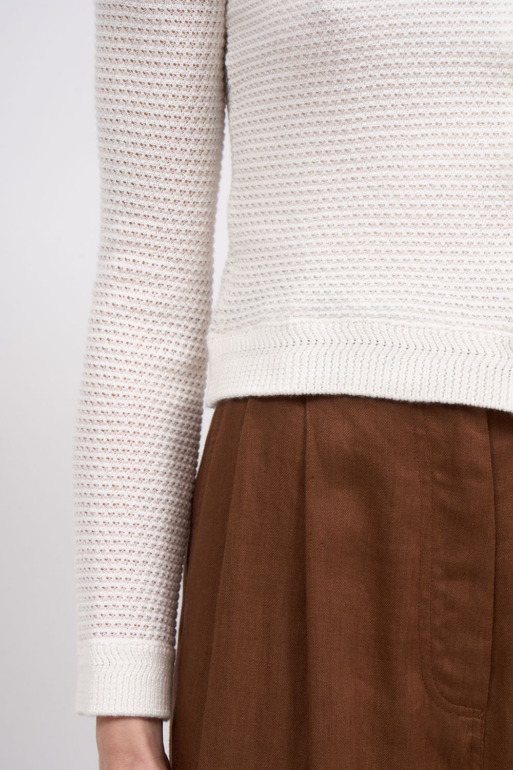 Paul & Joe Modigliani cardigan coton cachemire marine