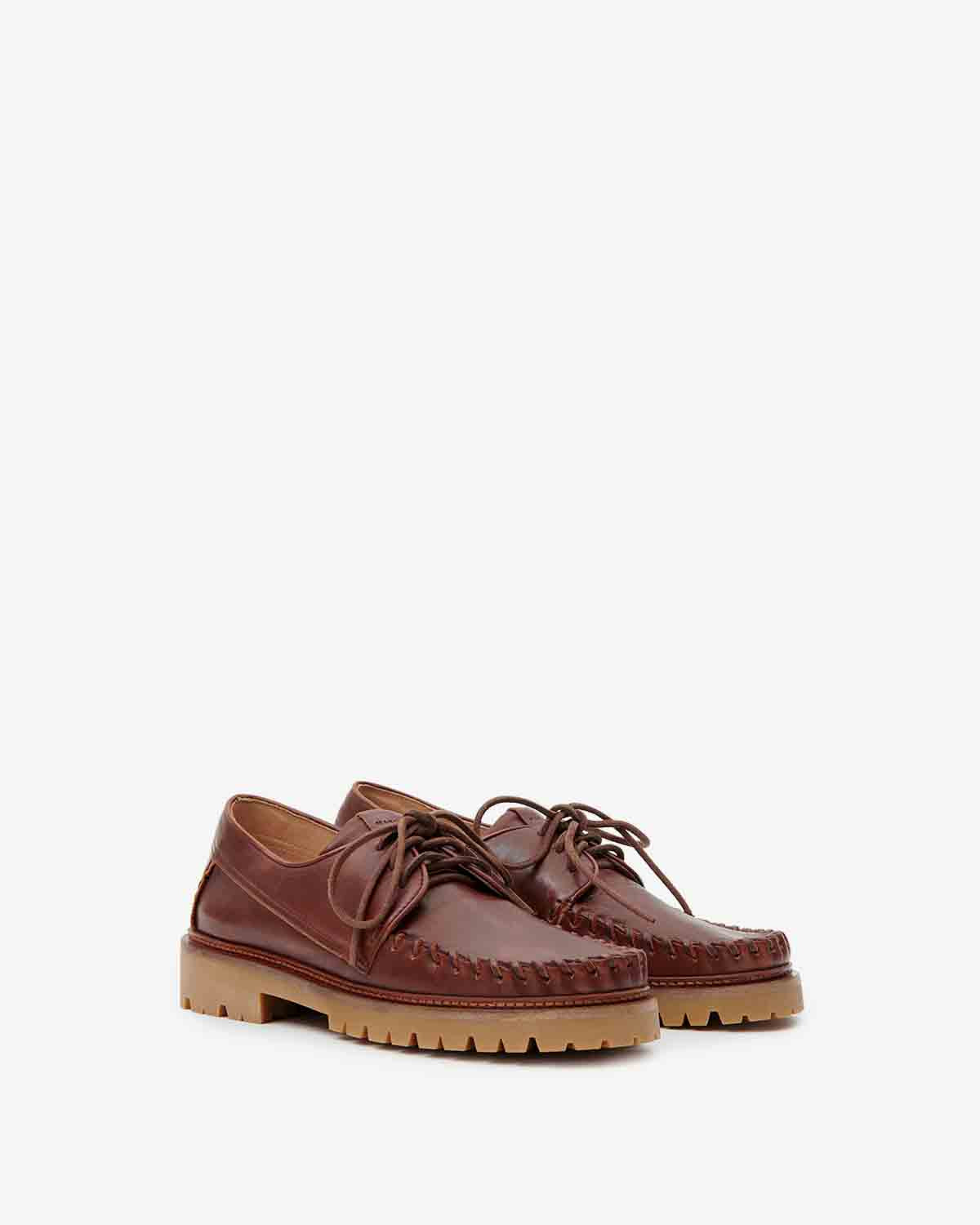 Isabel Marant Byren mocassins cuir marron
