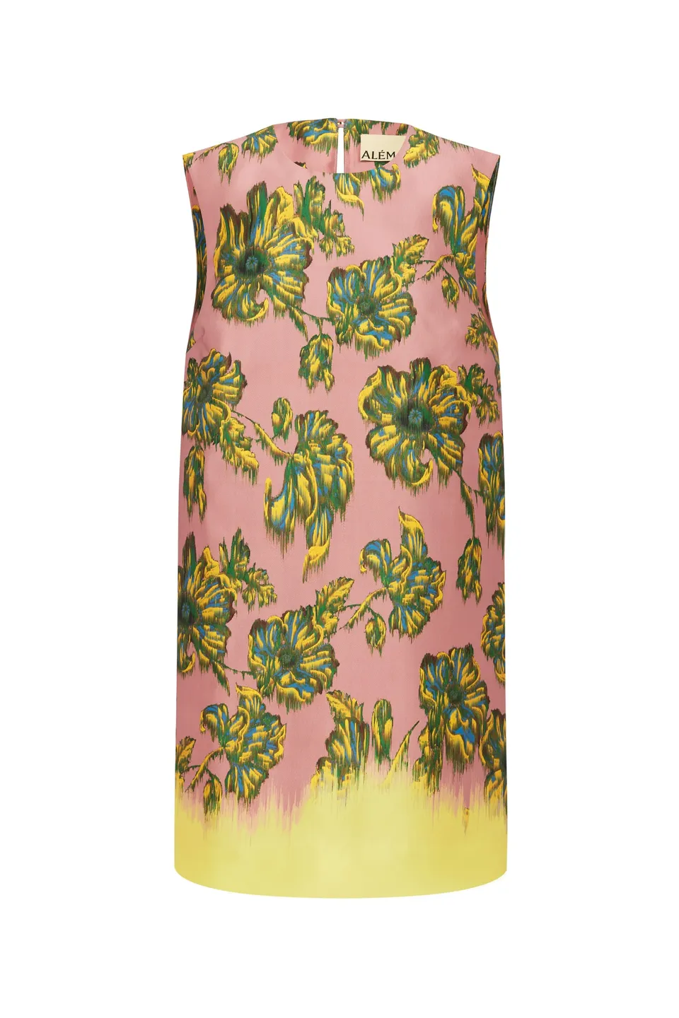 Alémais Faye Mini robe mini fleurie sans manches