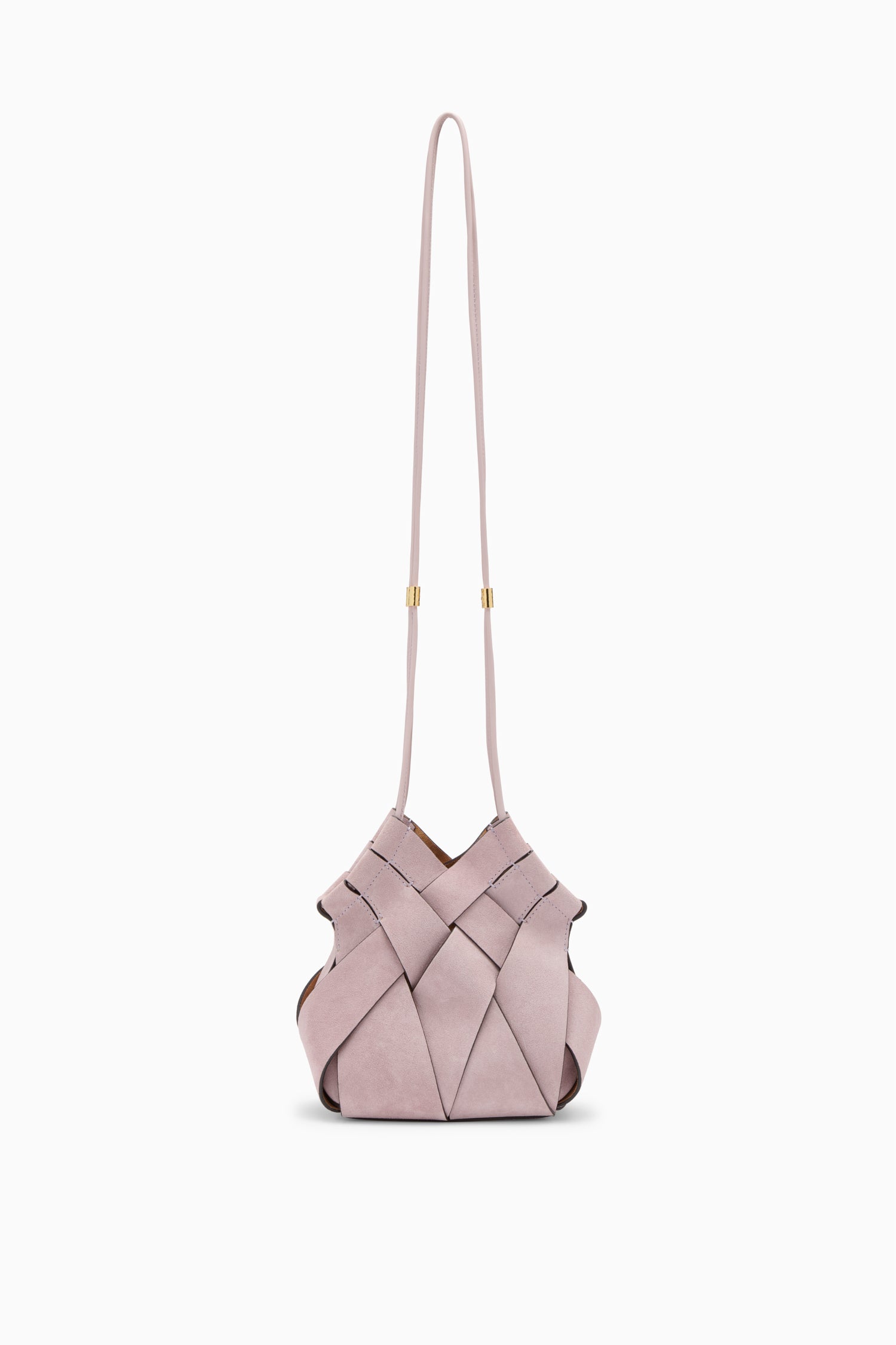 Ulla Johnson Charlotte sac bandoulière Lilac tressé