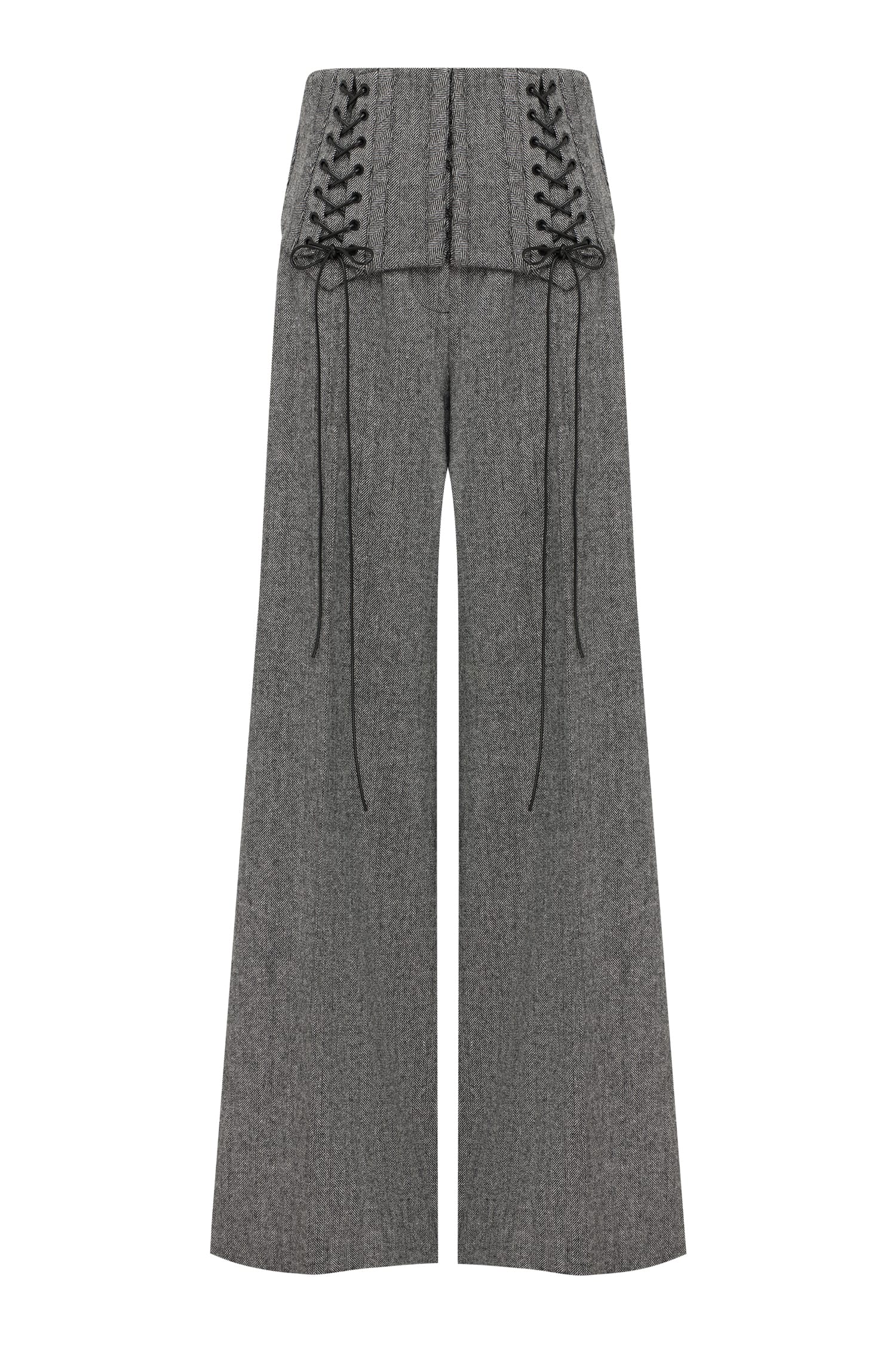 Alemäis Henri Corset pantalon tailleur laine corset