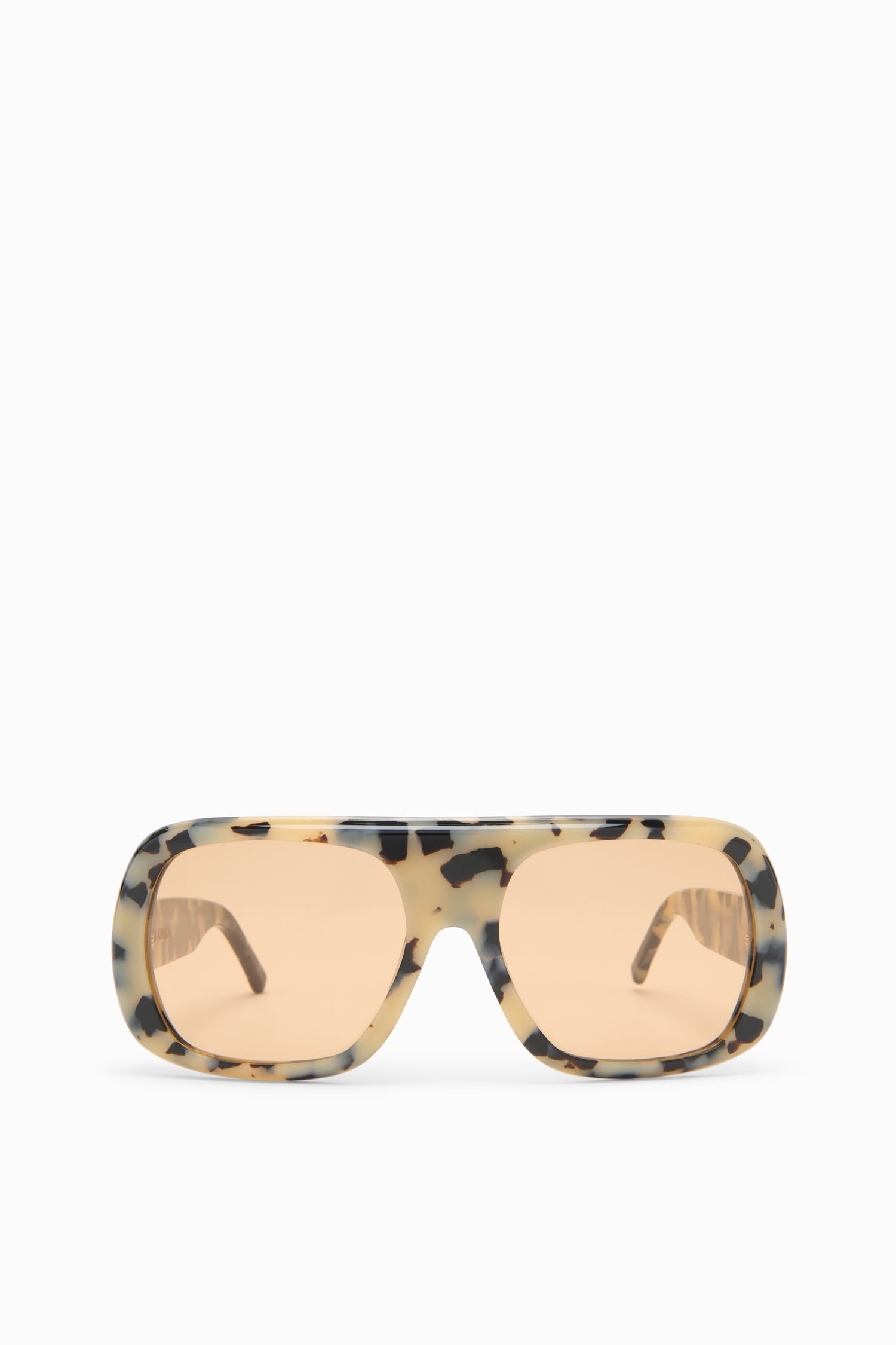 Ulla Johnson Briar lunettes oversize écaille sable