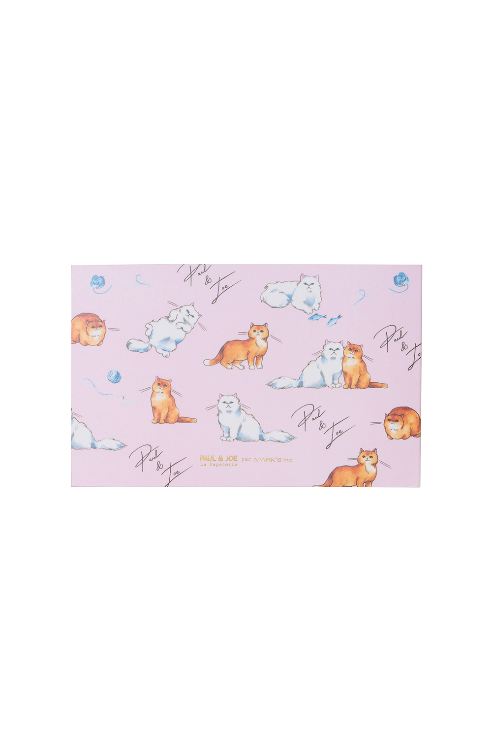 Paul & Joe Papeterie Cahier bleu fleurs Gipsy 95x150 mm