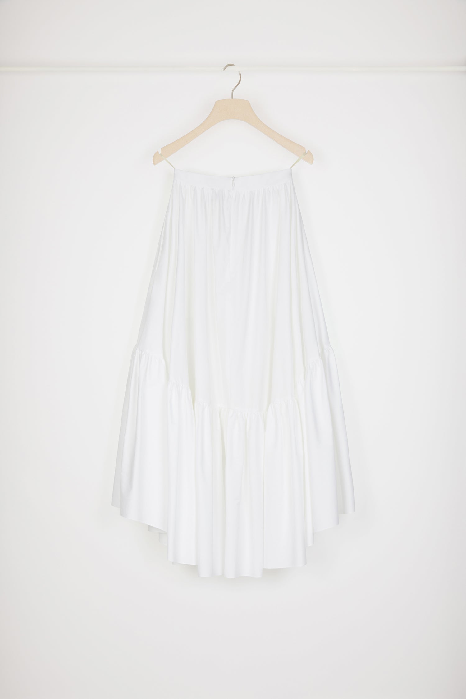 Patou SK0380017001W jupe maxi blanche coton bio