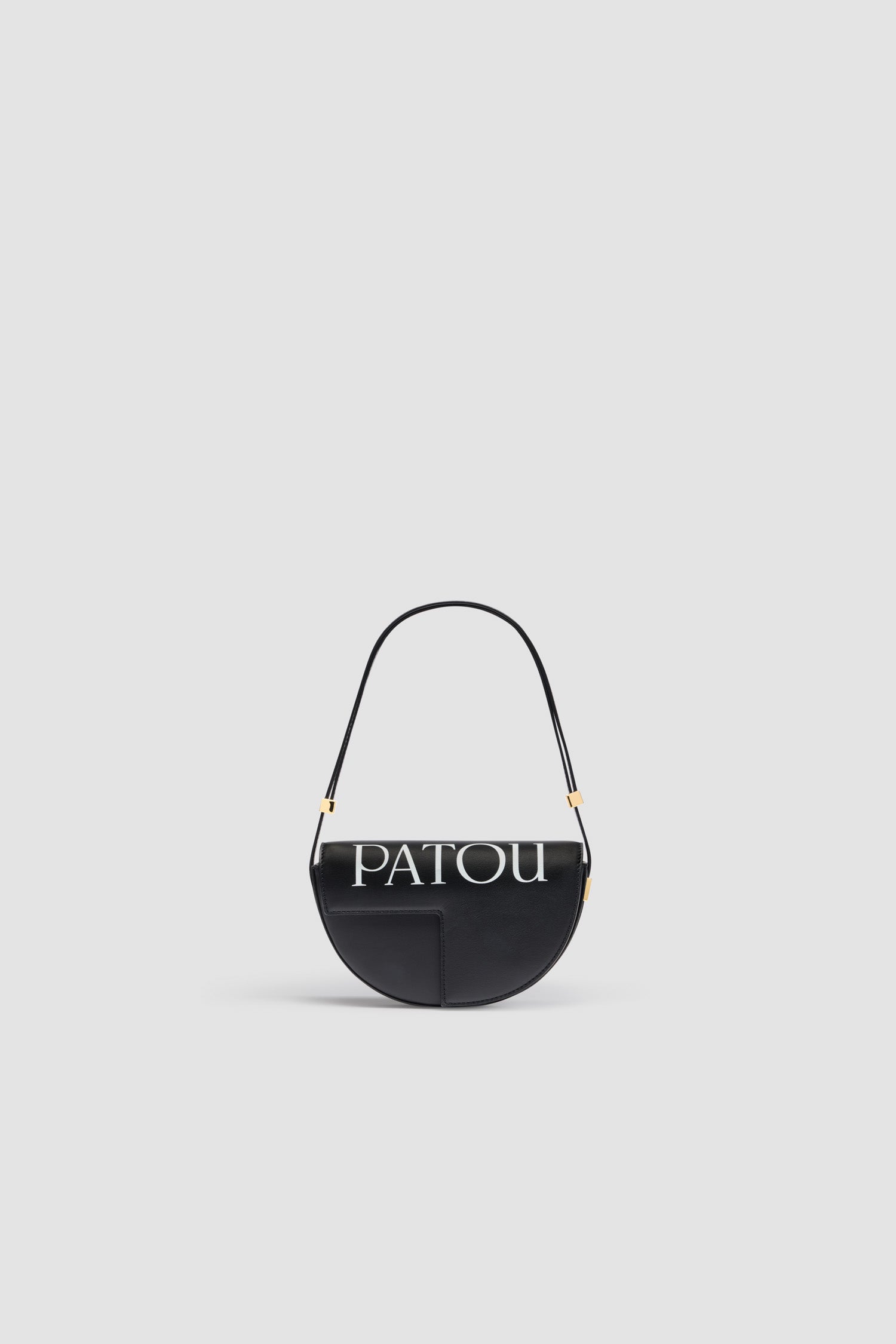 Patou BA024 sac cuir Le Petit Patou noir blanc