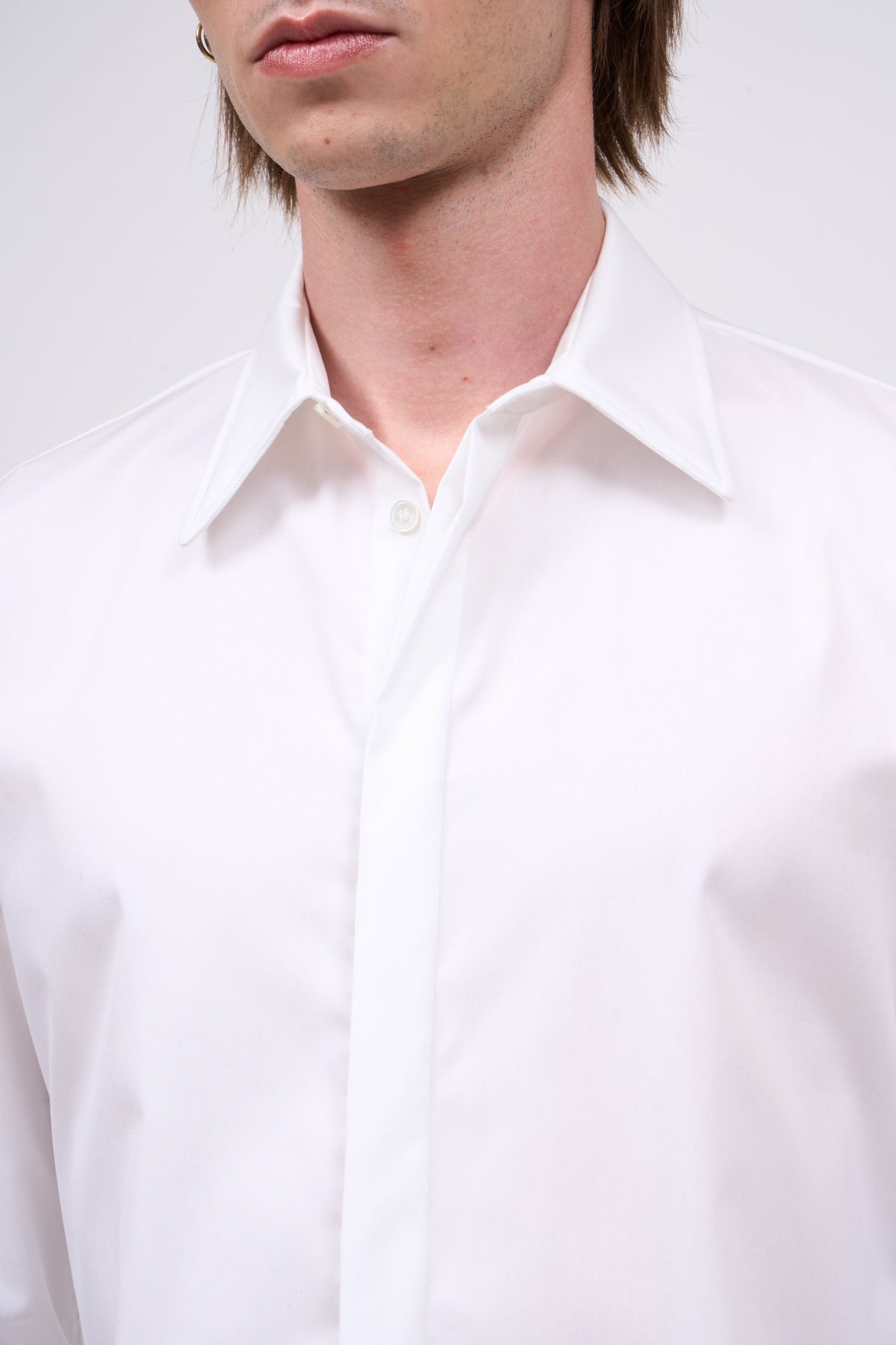 Paul & Joe Cosma chemise popeline coton blanche
