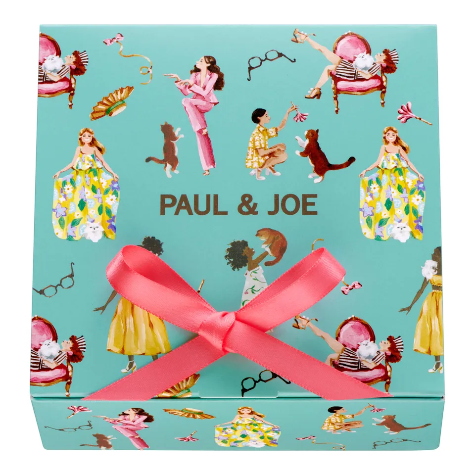 Paul & Joe Accessoires beauté boîte cadeau jaune 13 cm vide