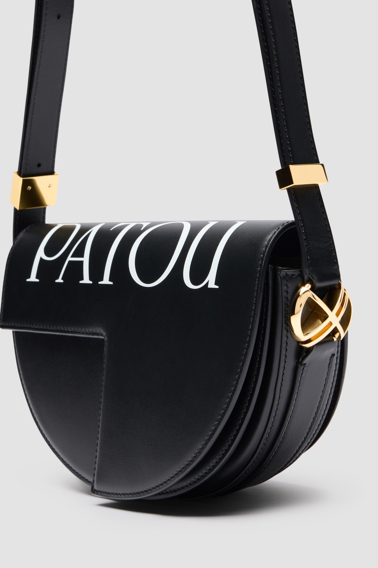 Patou Bags BA022 sac cuir noir blanc Le Patou