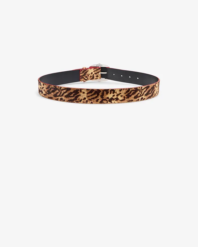 Isabel Marant Lapae CE473BFA ceinture léopard 80