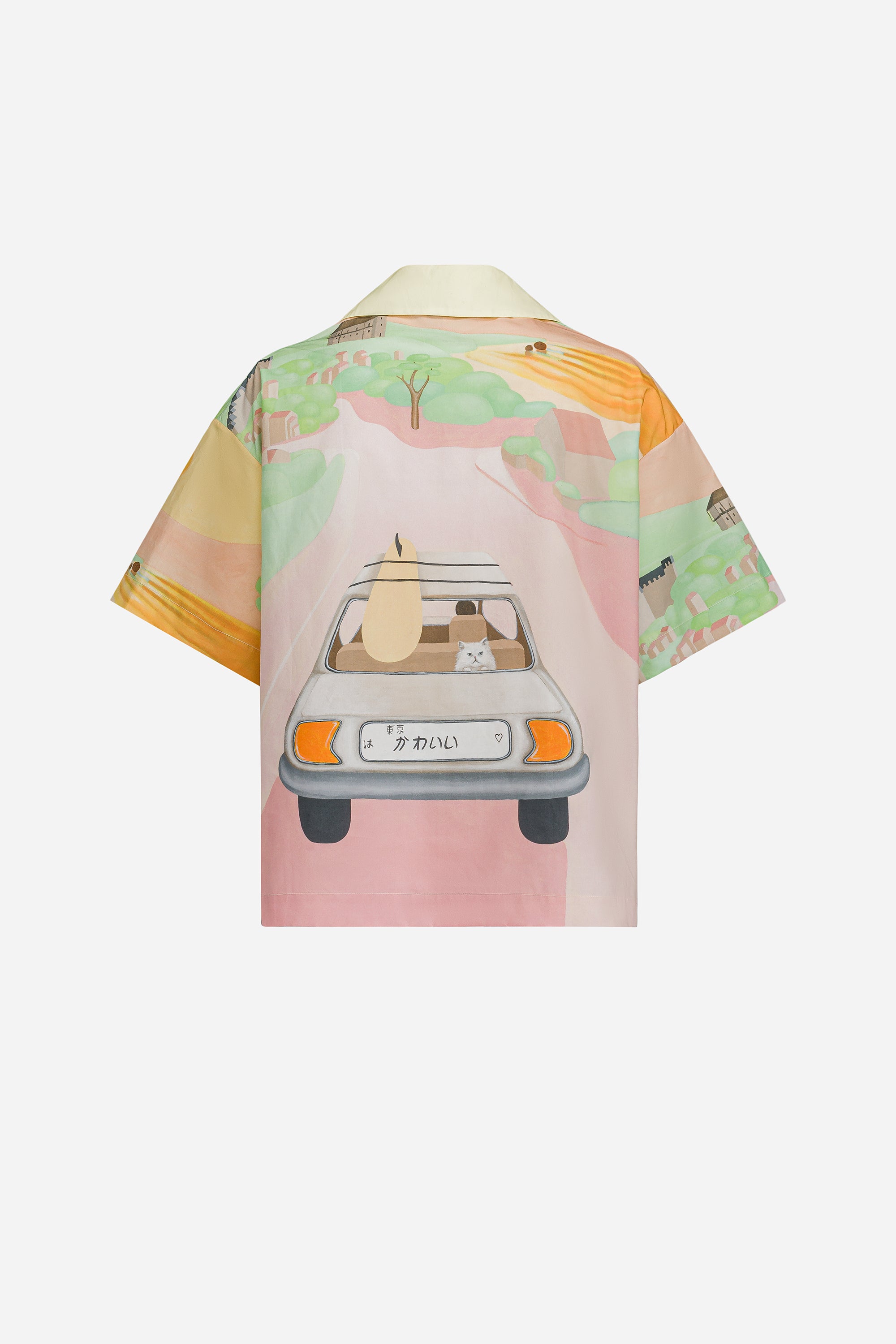 Paul & Joe Hauts chemise Écume coton jaune nacre