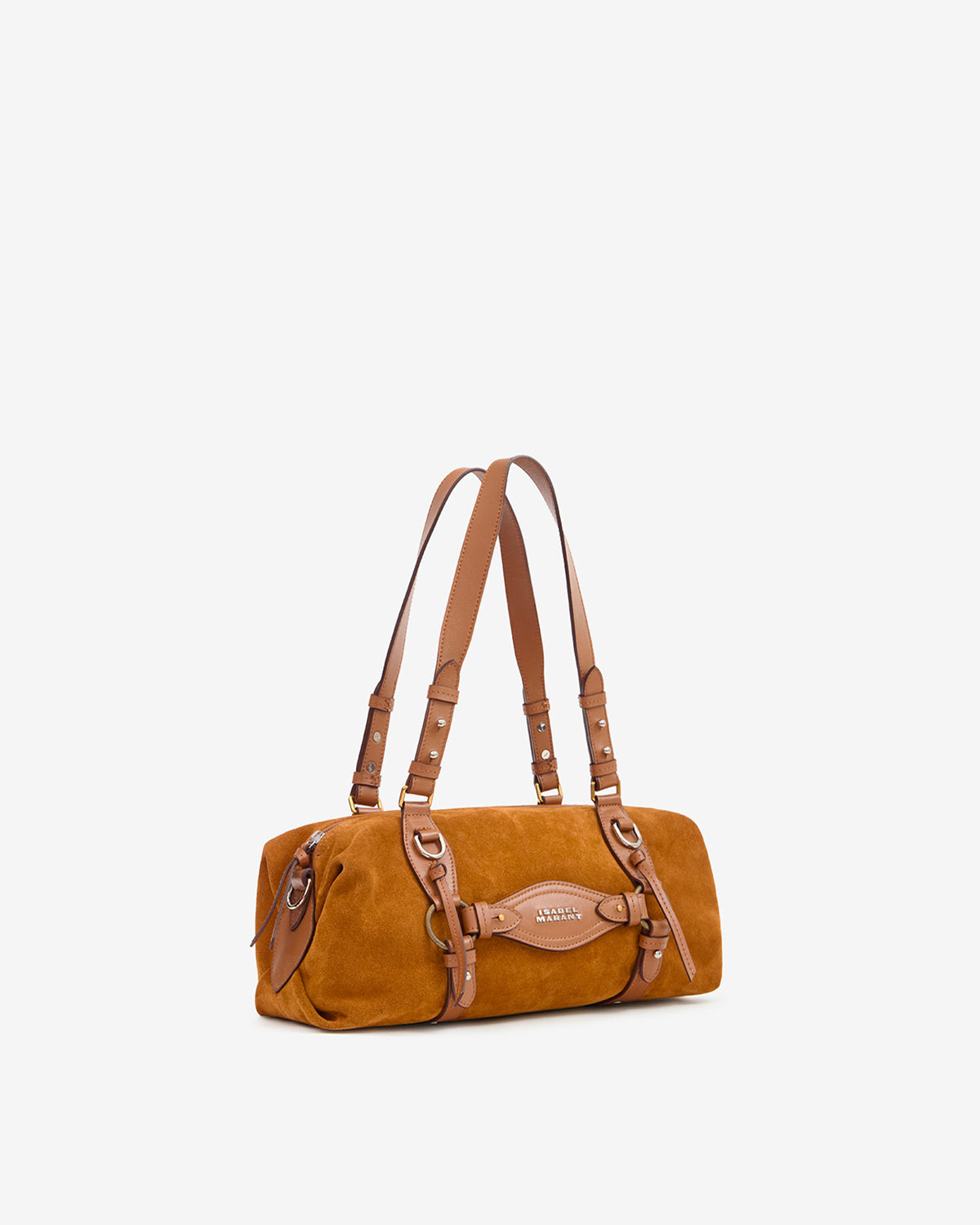 Isabel Marant Tilpa Mini sac velours cognac 36 cm