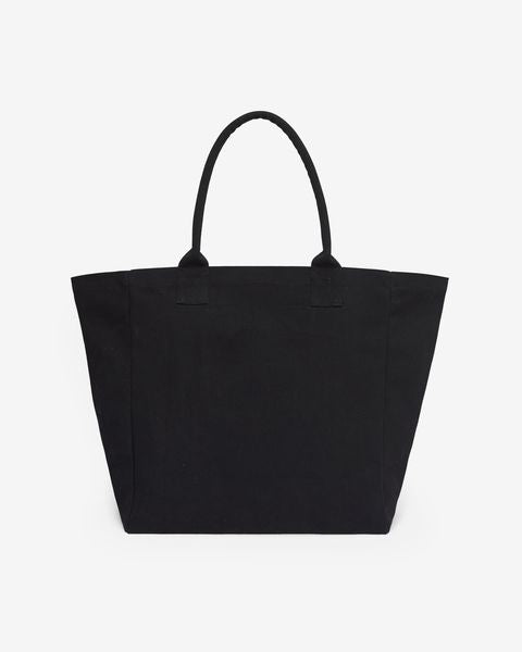 Isabel Marant Yenky Sac cabas noir coton logo
