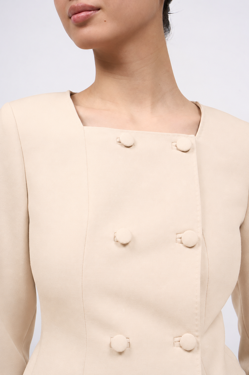Paul & Joe Monalisa veste cintrée laine cady double croisure