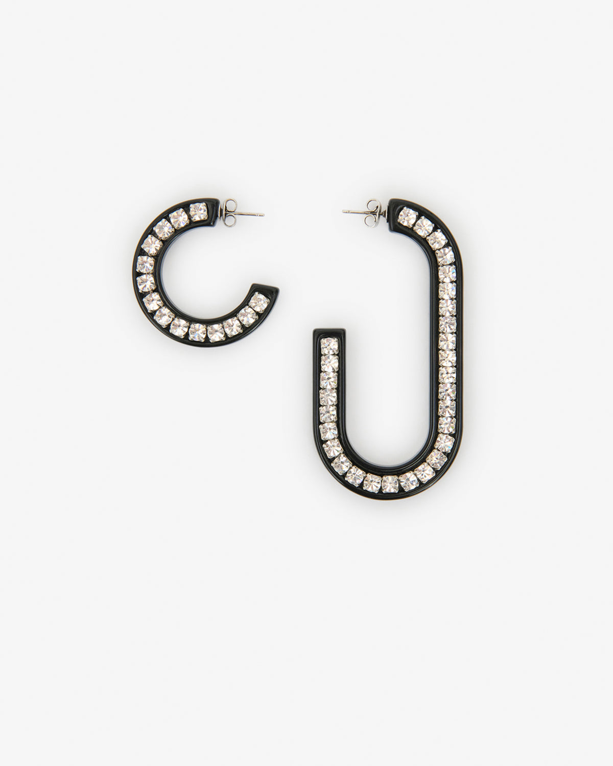 Isabel Marant Karlie BL0320FA-D4B01B boucles noir strass