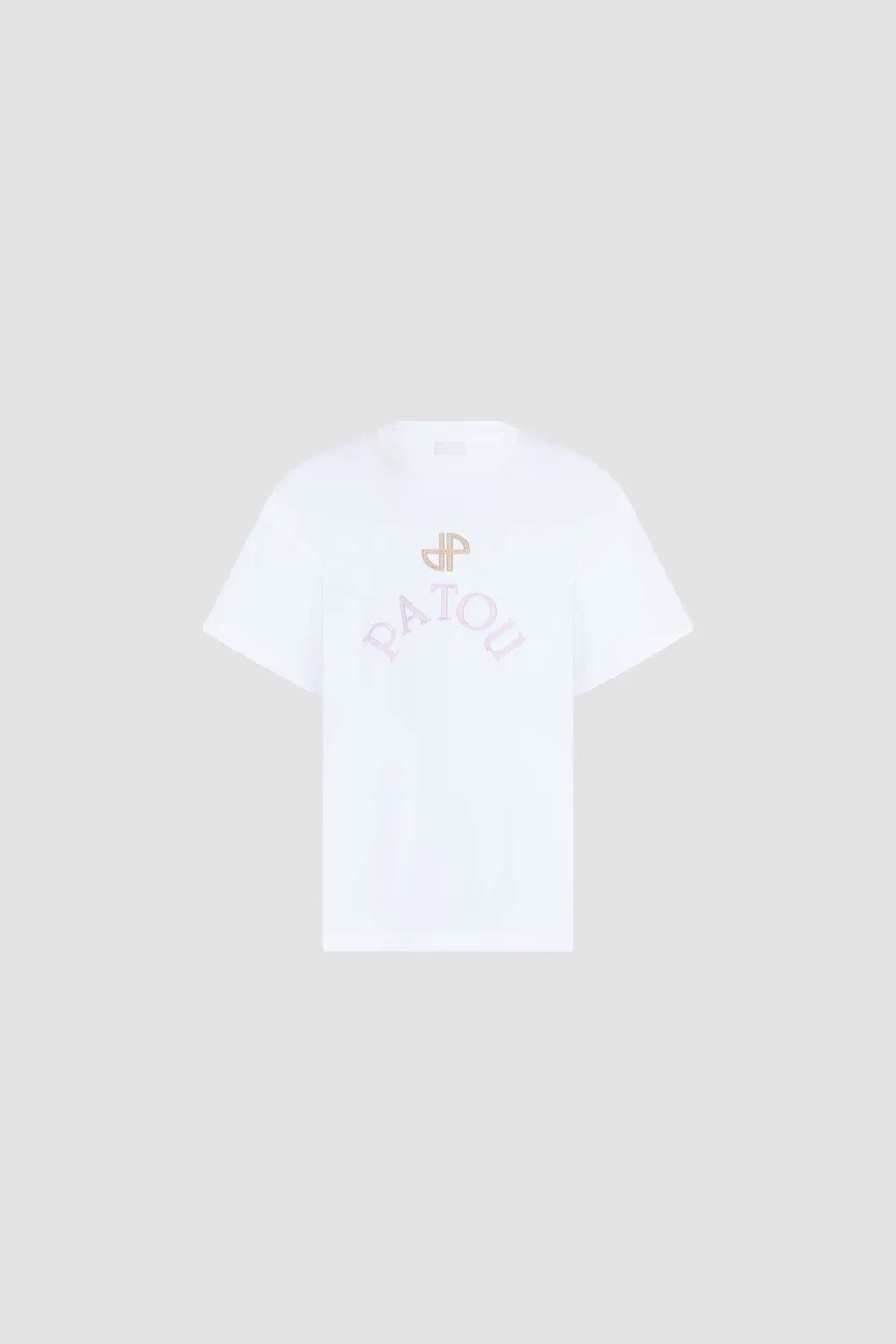 Patou T-Shirts P26JE2059990001W T-shirt blanc oversize coton