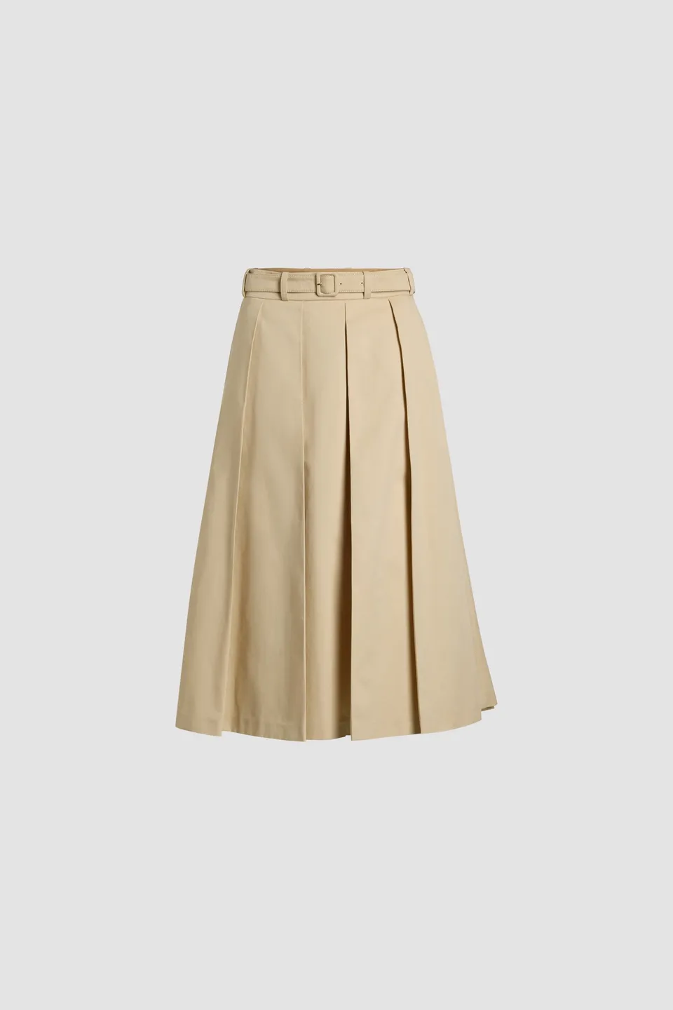 Patou H24SK0700074089W jupe midi coton blanc