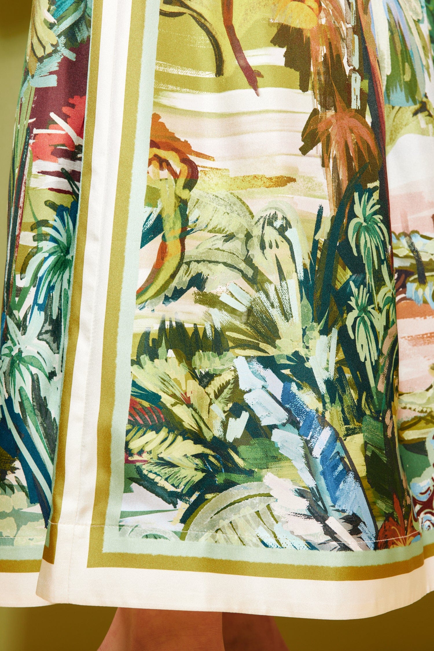 Alemäis Jungle Boogie Silk Culotte Pantalon Soie 8 AU