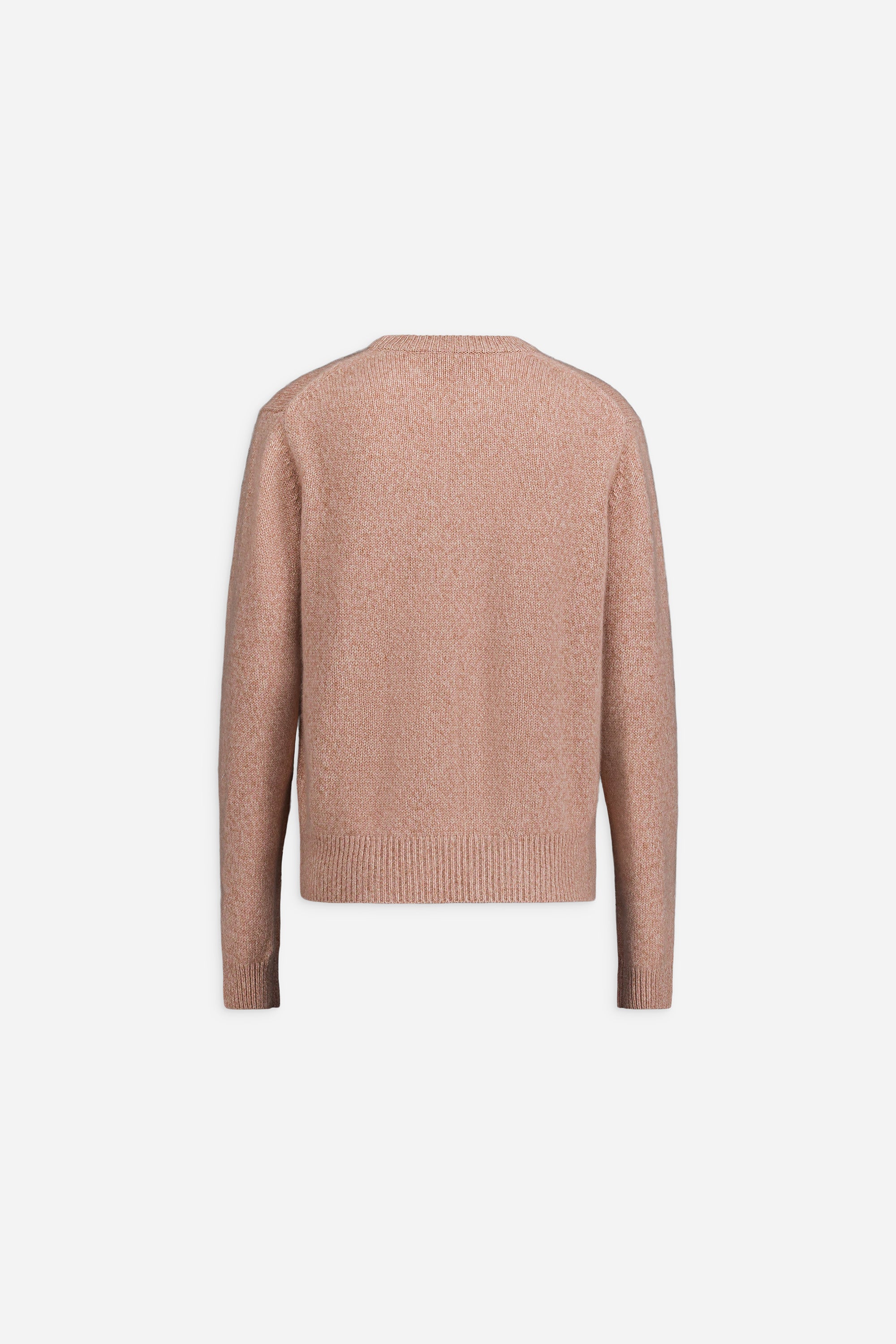 PAUL & JOE Felicien pull cachemire col rond marron