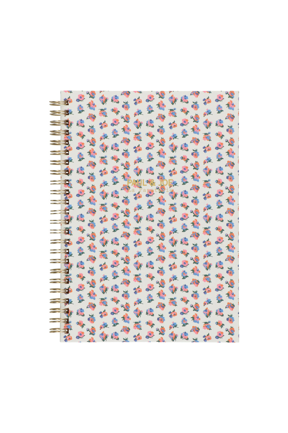 Paul & Joe Papeterie Carnet spirales ivoire pâquerettes A5 blanc