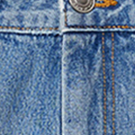 Isabel Marant Eneidala short denim bleu clair coupe mini