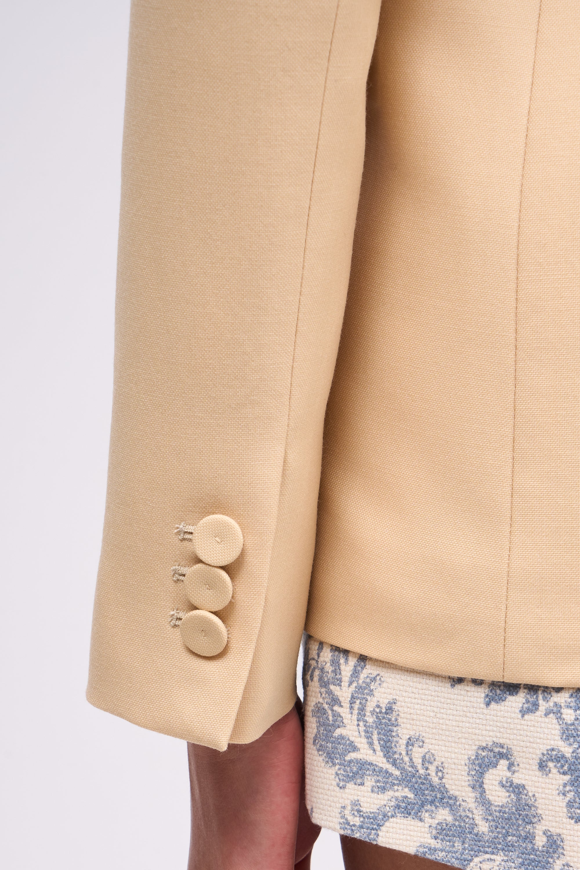 Paul & Joe Zalana veste tailleur simple croisure drap de laine