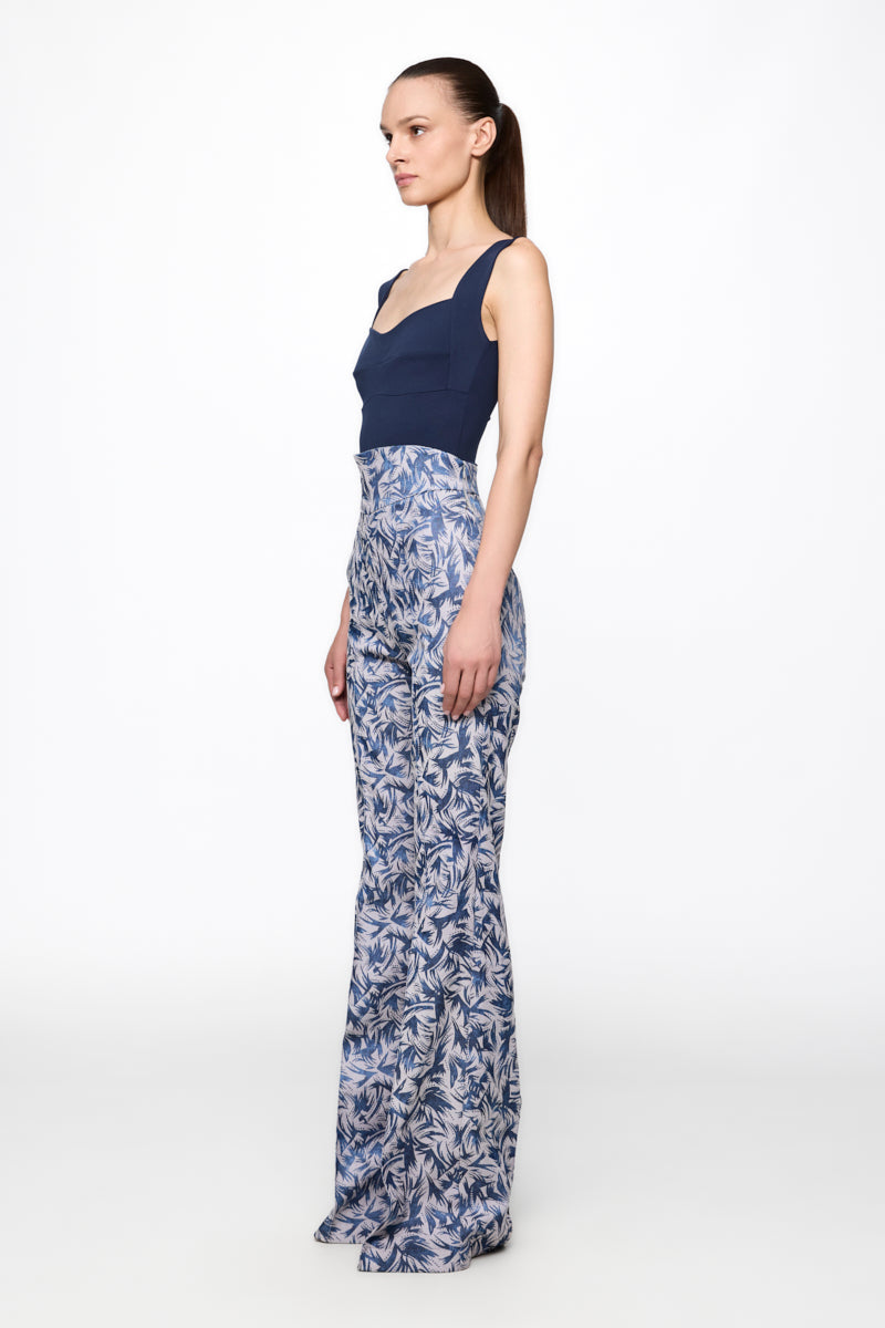 ATU Body Couture Trousers BROCART trousers pantalon bleu