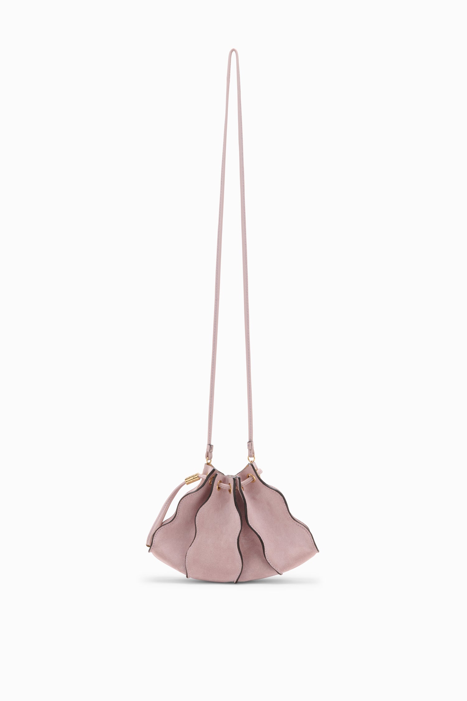Ulla Johnson Adria petit sac bandoulière lilas suède