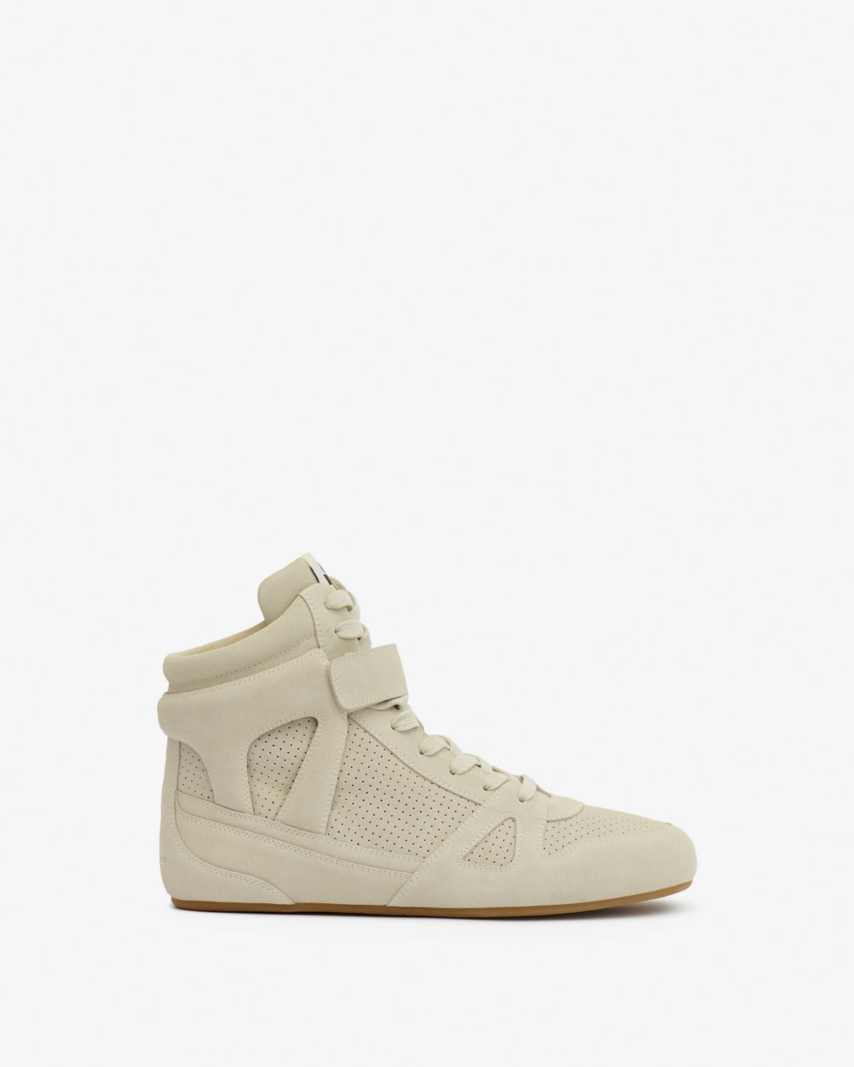 Isabel Marant Sennyh BK0096 baskets montantes beige cuir homme