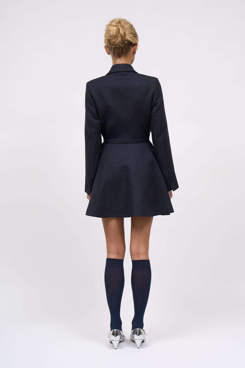 Paul & Joe Robes Amelie robe-veste laine navy