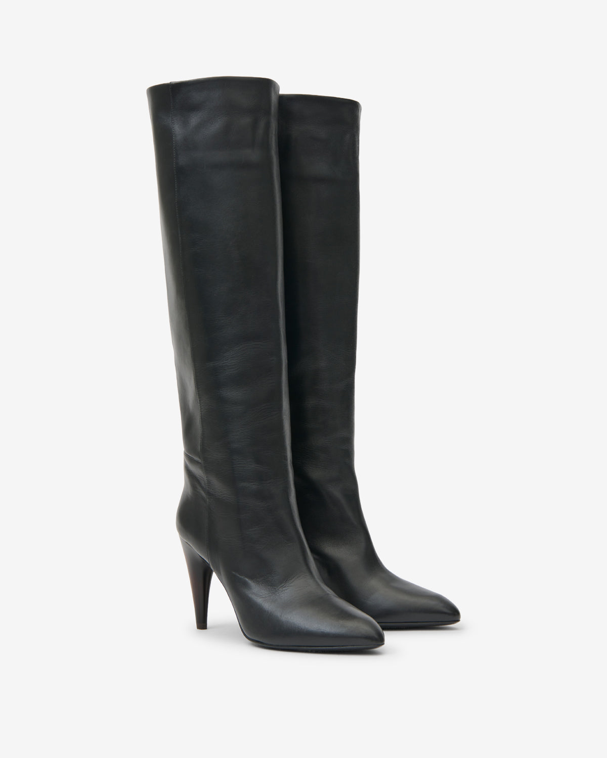 Isabel Marant Jany High BT0057FA bottes cuir noir