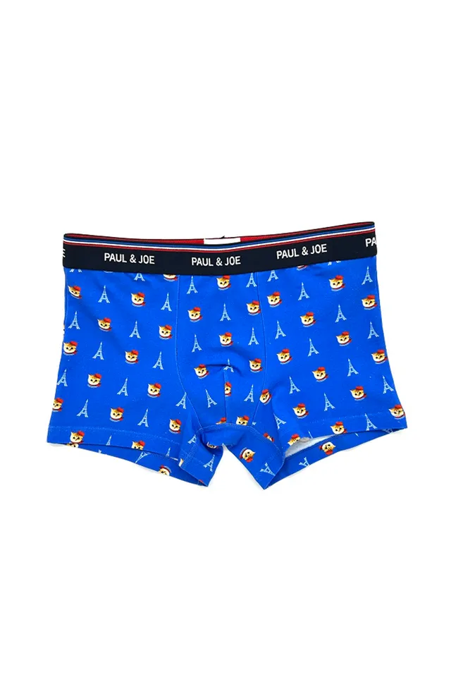 Paul & Joe Nounette in Paris boxer bleu coton taille M