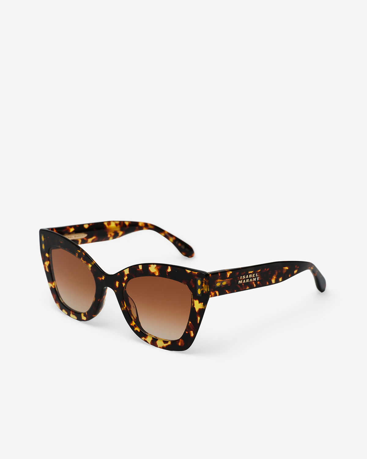 Isabel Marant Louny IM0050GS lunettes soleil havana verres noirs