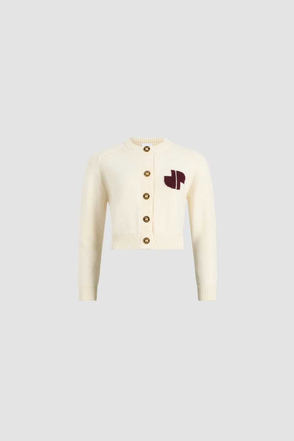 Patou Knitwear cardigan JP laine cachemire blanc KN281