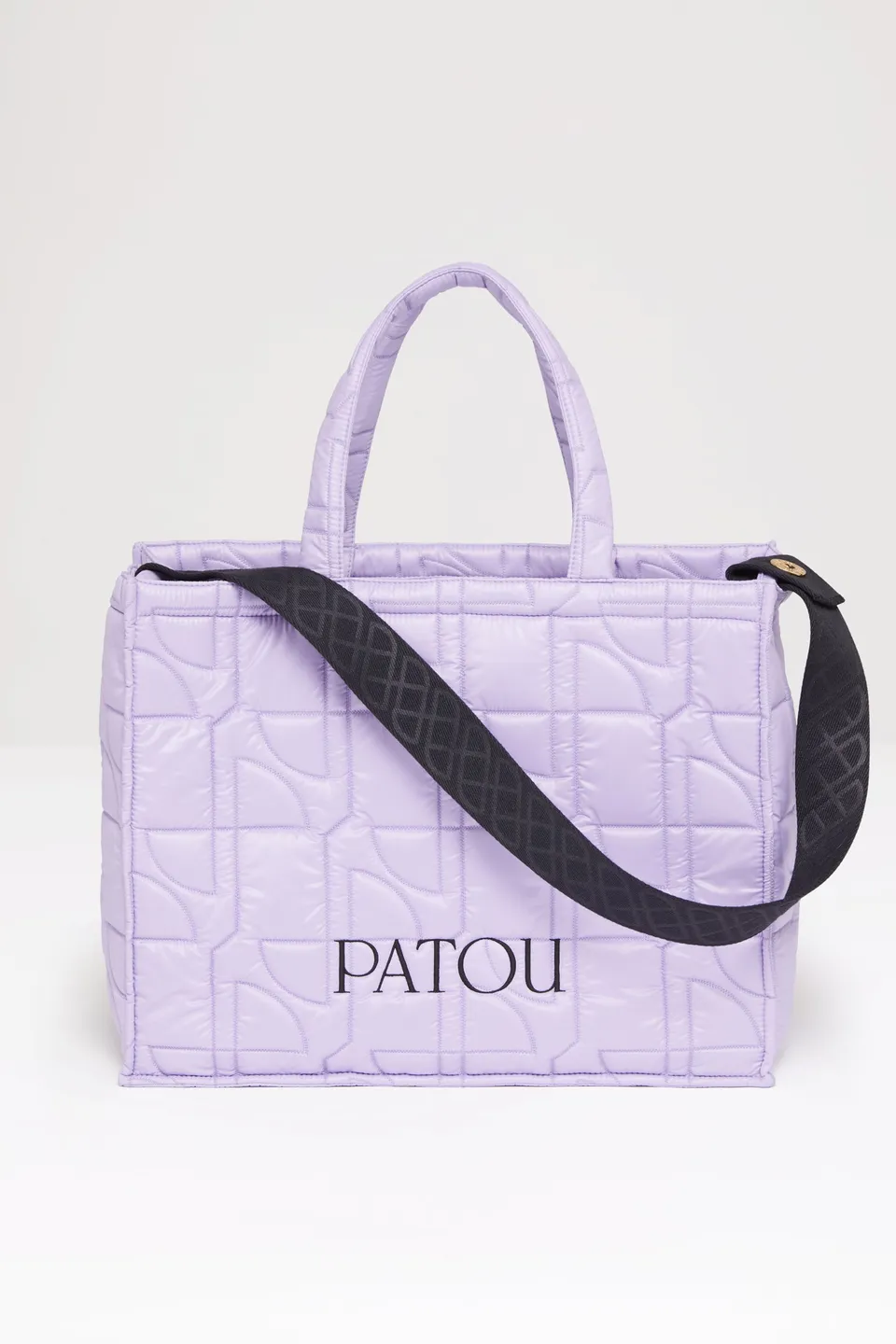 Patou sac tote matelassé lavande taille unique