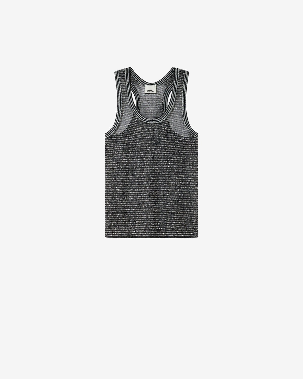 Isabel Marant Cevara PU0992FA débardeur noir lurex