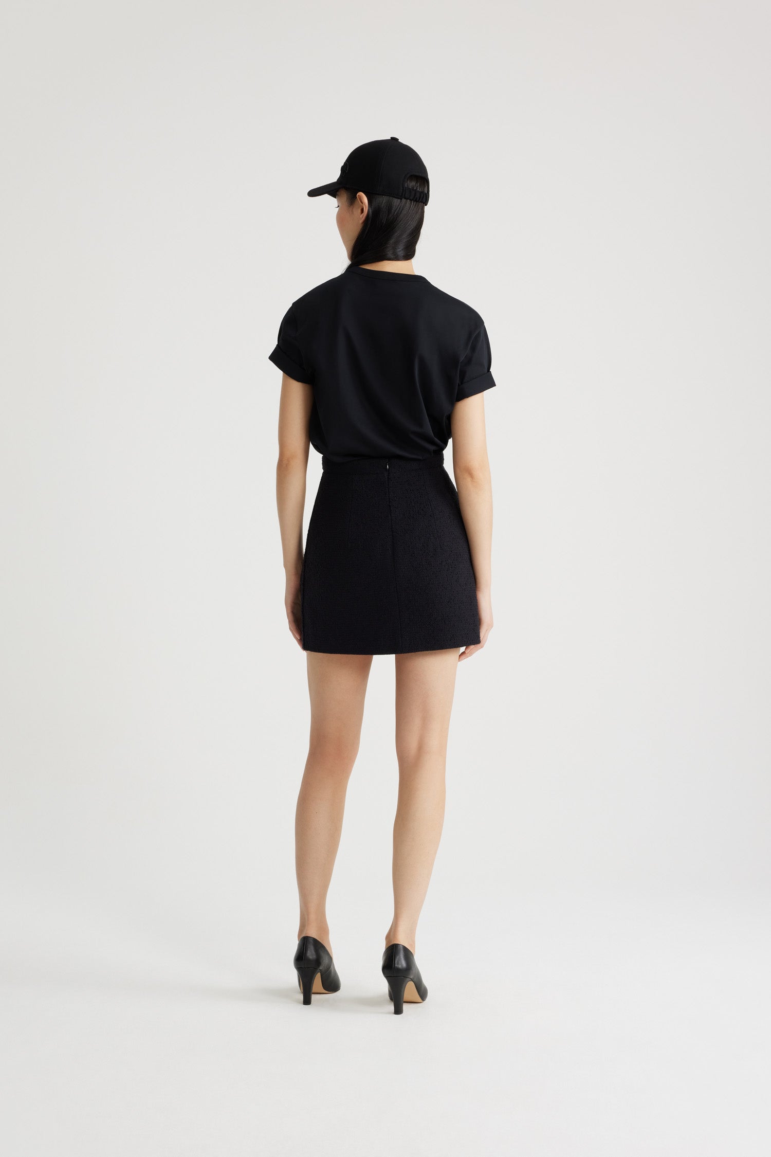 Patou Art Deco JE119 t-shirt coton bio noir