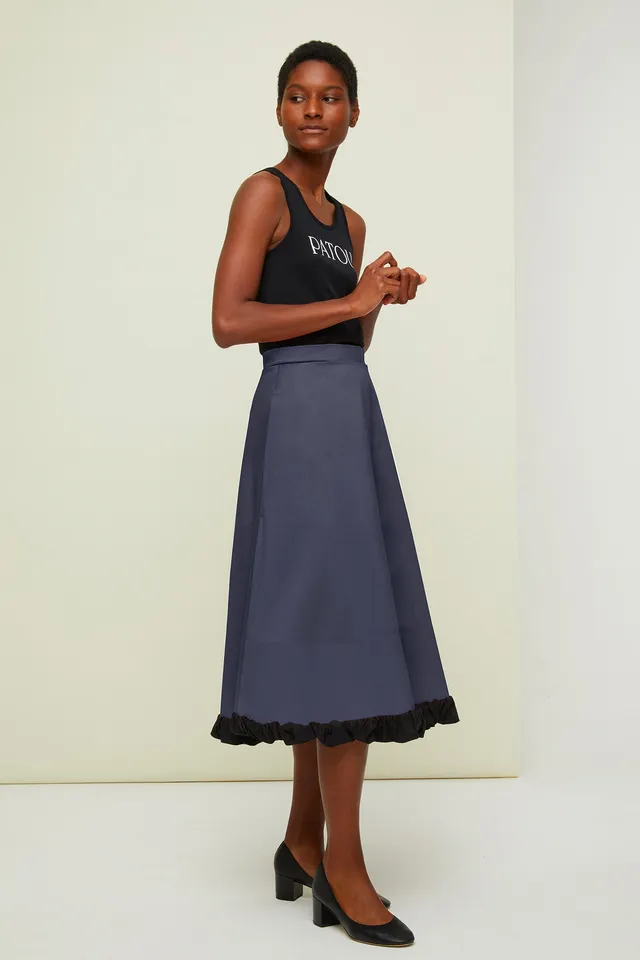Patou Jupe Midi H20SK0010006960A Storm imprimée