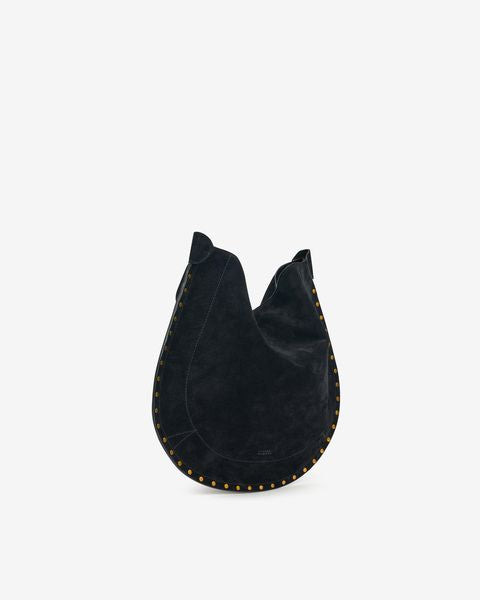 Isabel Marant Oskan Hobo Soft sac cuir noir