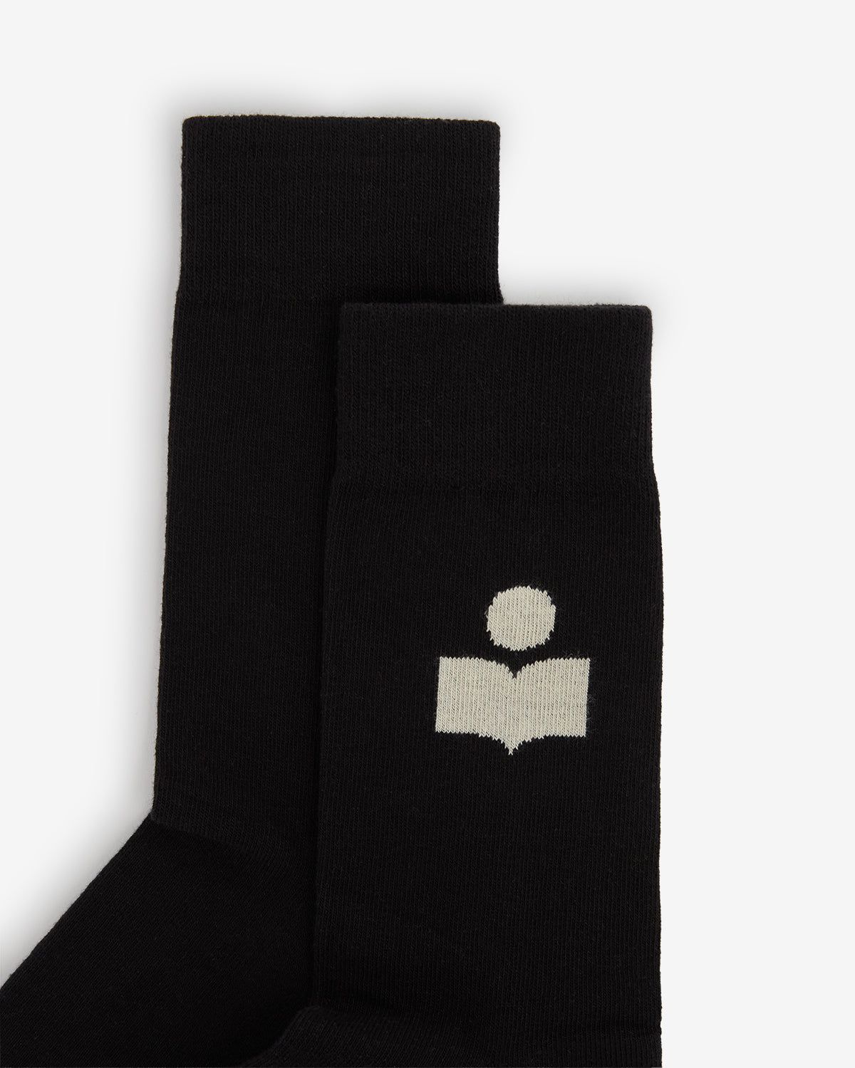 Isabel Marant Siloki CT001JFA chaussettes logo noir