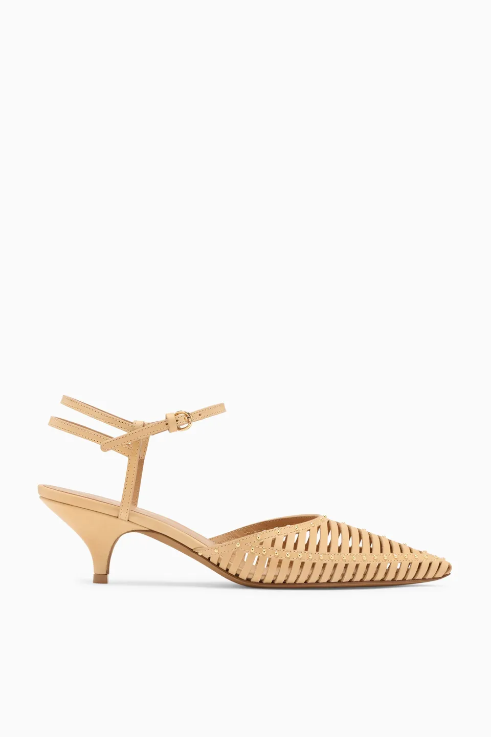 Ulla Johnson Francine escarpins Miele talon 50mm