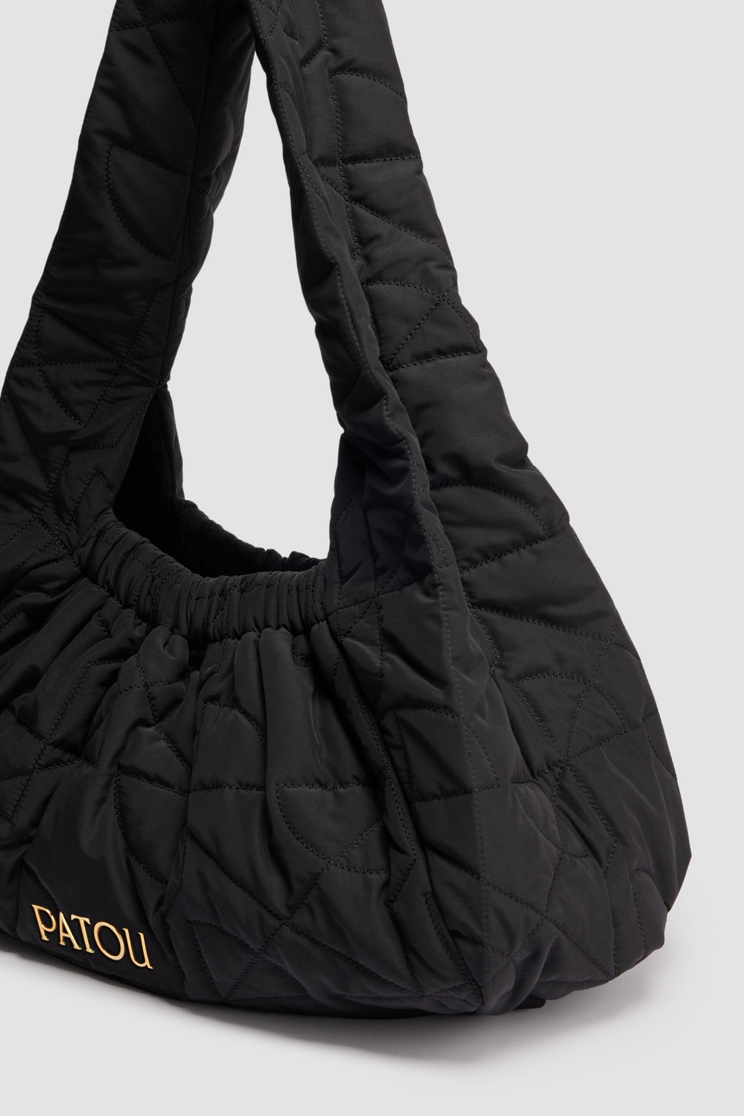 Patou Bags Le Biscuit large sac nylon noir TU